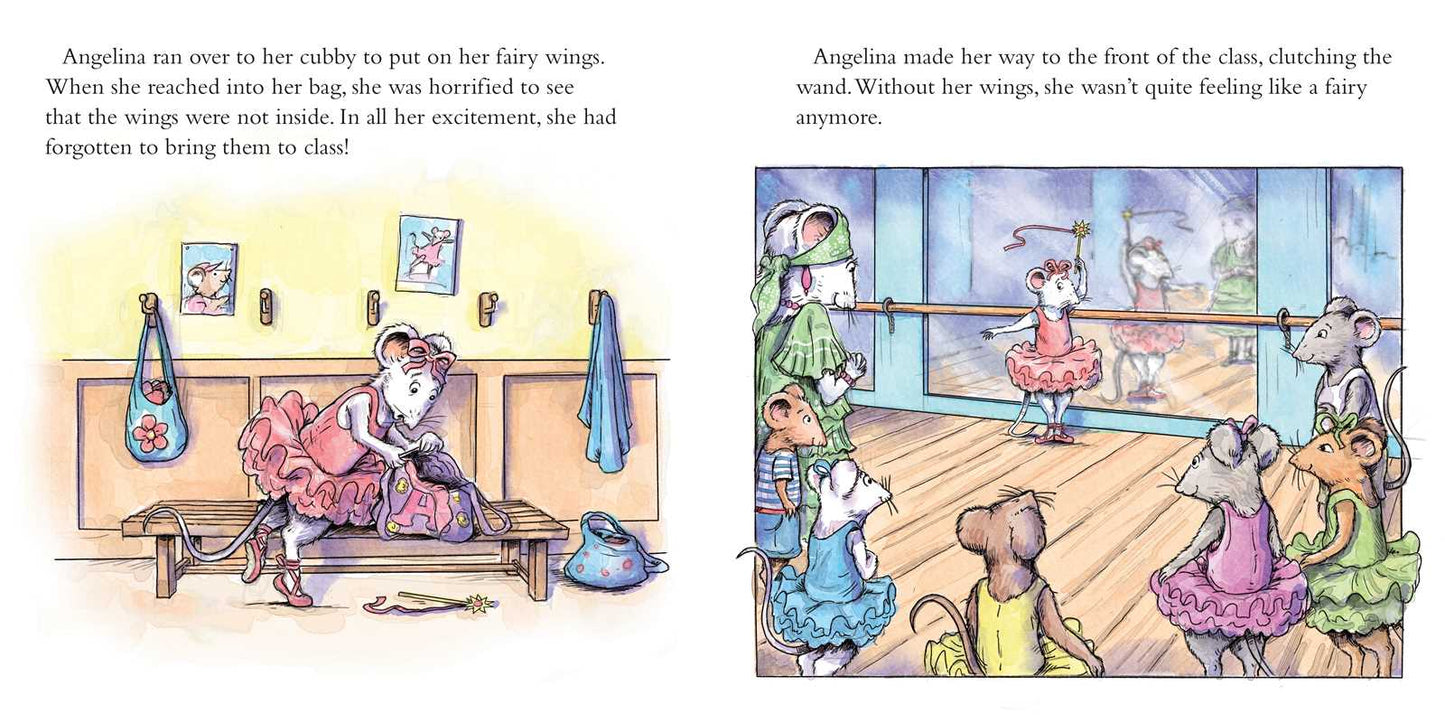 Angelina Ballerina at Ballet School by Katharine Holabird: Paperback; 24 pages / English