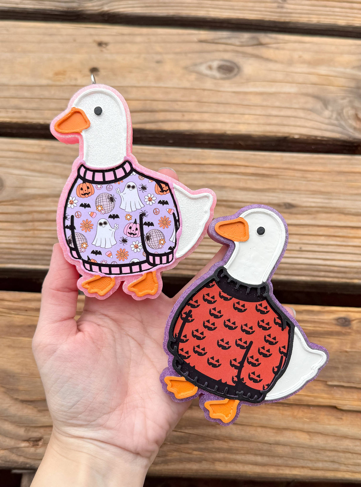 Halloween Sweater Goose Freshie: Sol De J 59