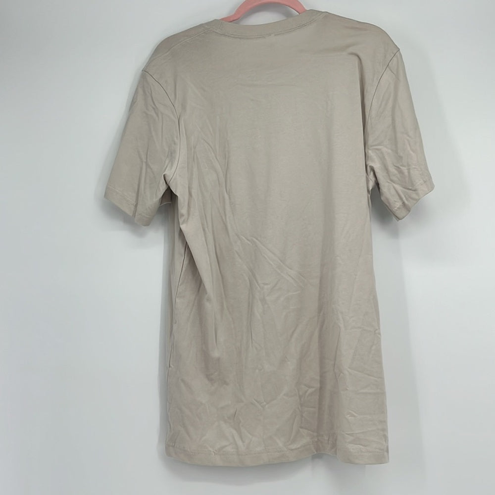 Moody Christmas Co. “Keep the Mood Cheery” Highland Cow T-Shirt Sz L Holiday Tee