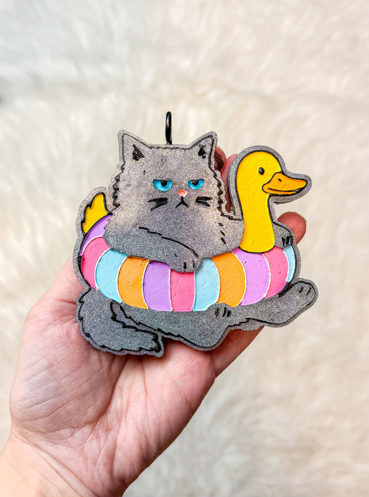 Grumpy Cat Floatie Freshie: Peach My Chaps
