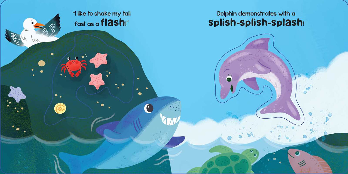 Squish, Squish Shark! by Maggie Fischer: Board Books; 18 pages / English