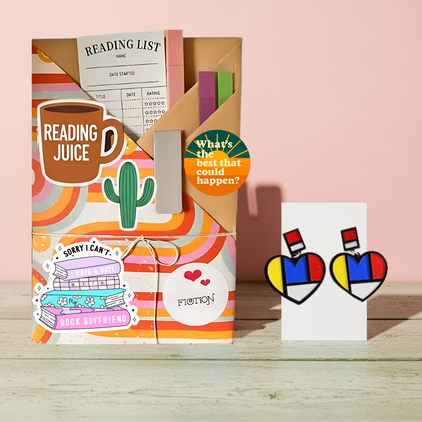 Blind Date Book & Earrings Gift Set – Wholesale Bestseller: Pineapple Rhinestone Earrings / Fiction