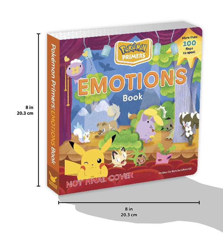 Pokémon Primers: Emotions Book by Simcha  Whitehill: Board Books; 28 pages / English
