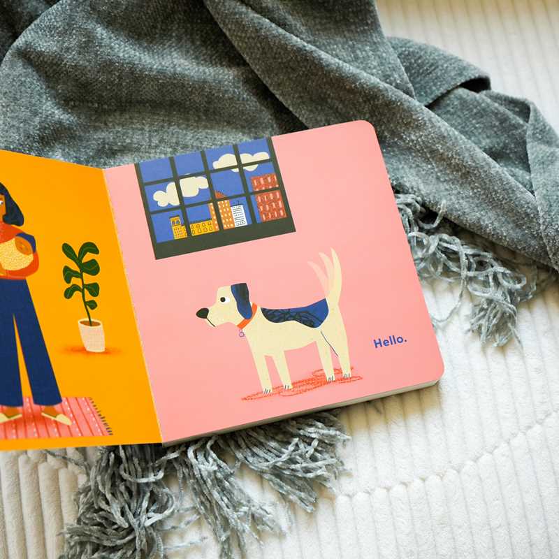 Dog's First Baby by Natalie  Nelson: Board Books; 28 pages / English