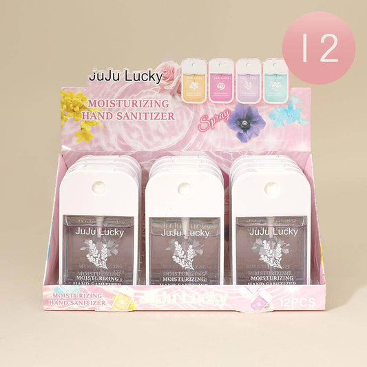 12PCS - Pocket Hand Sanitizer Spray