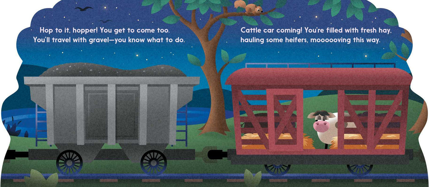 Wake Up, Freight Train! by Danna Smith: Board Books; 16 pages / English