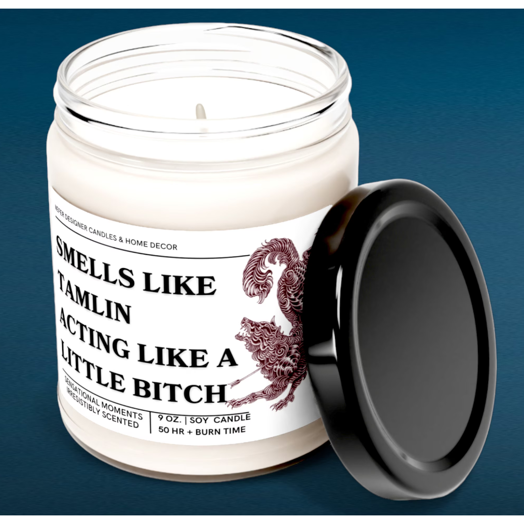 Smells Like Tamlin Acting Like a Bitch - Court of Thorns & Roses Inspired Candle: Sage & Lavender / 4oz