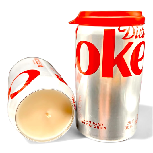 Diet Coke Can Candle – Custom Scent Soda Smell Candle: Ginger Pumpkin Tart / 7.5 oz Can