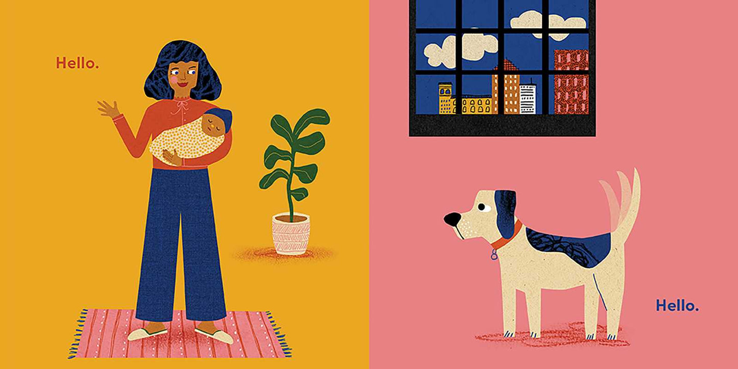 Dog's First Baby by Natalie  Nelson: Board Books; 28 pages / English