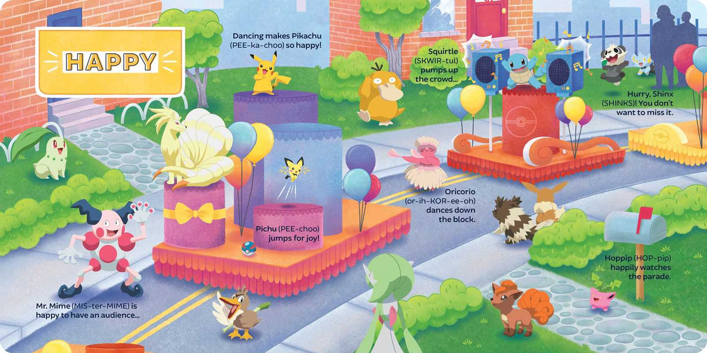 Pokémon Primers: Emotions Book by Simcha  Whitehill: Board Books; 28 pages / English