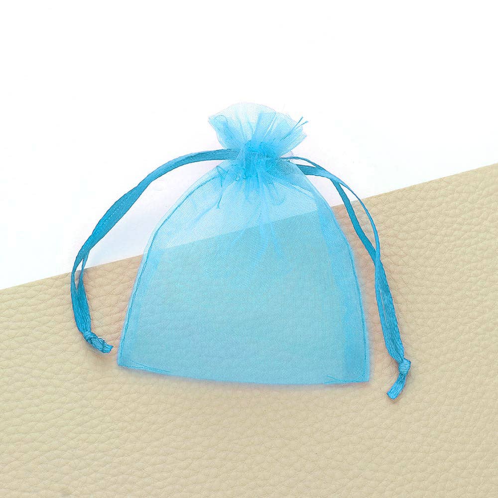 12PCS - 2.75 X 3.5 Ribboned Organza Gift Bags
: Pk
