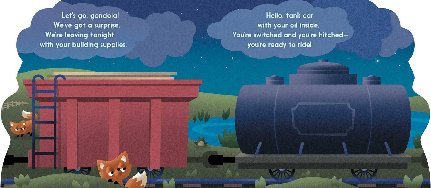 Wake Up, Freight Train! by Danna Smith: Board Books; 16 pages / English