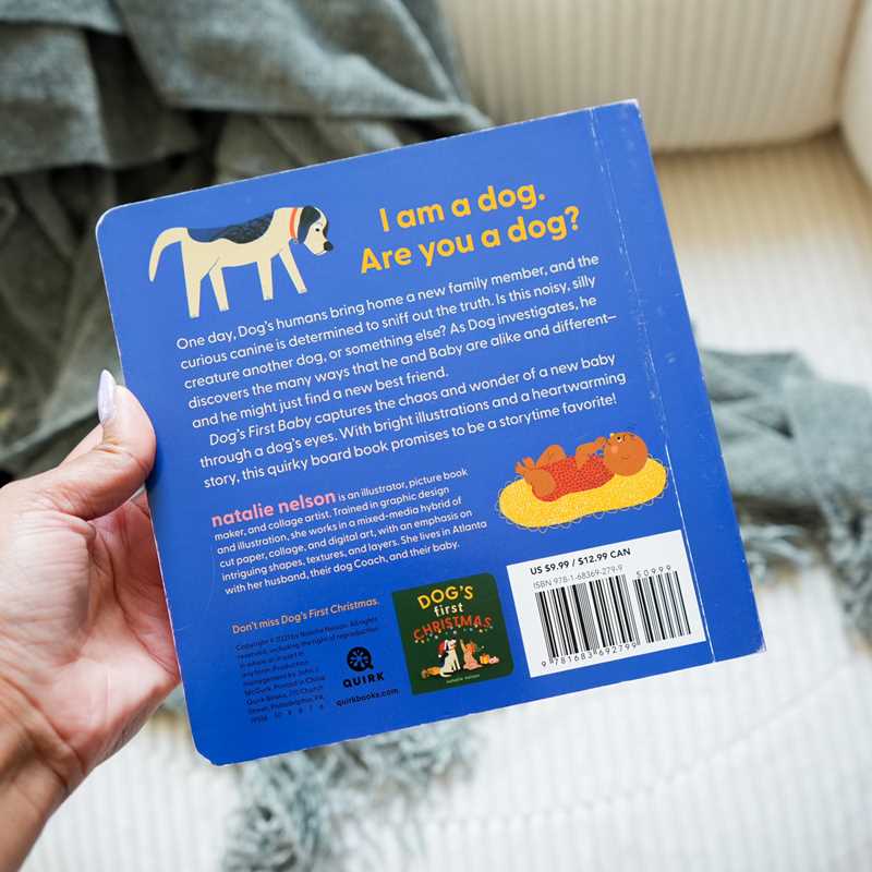Dog's First Baby by Natalie  Nelson: Board Books; 28 pages / English