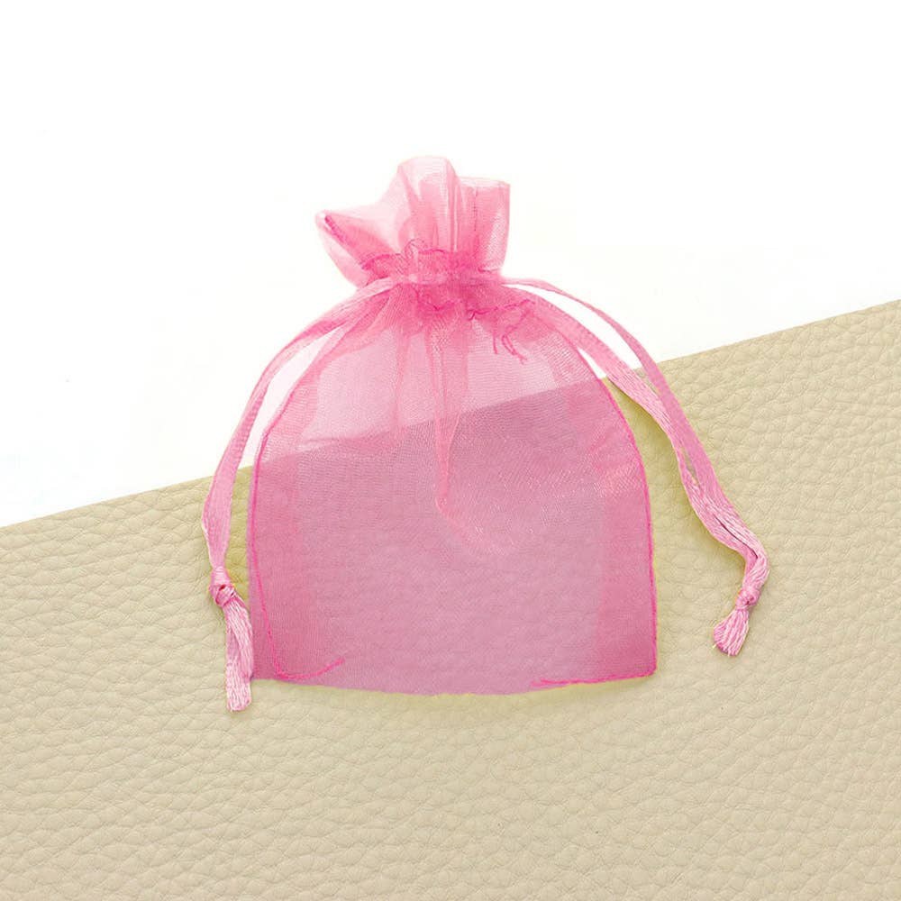12PCS - 2.75 X 3.5 Ribboned Organza Gift Bags
: Pk