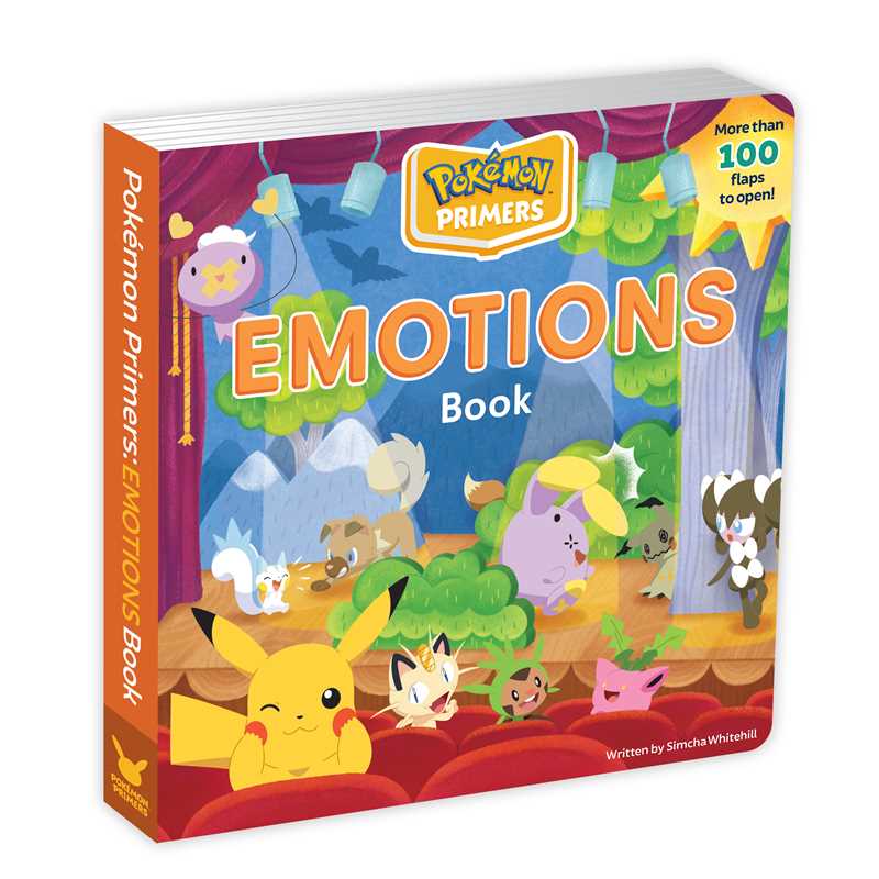 Pokémon Primers: Emotions Book by Simcha  Whitehill: Board Books; 28 pages / English