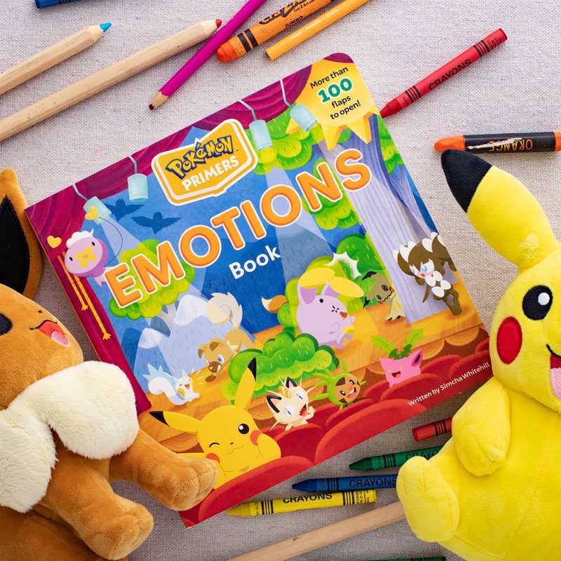 Pokémon Primers: Emotions Book by Simcha  Whitehill: Board Books; 28 pages / English