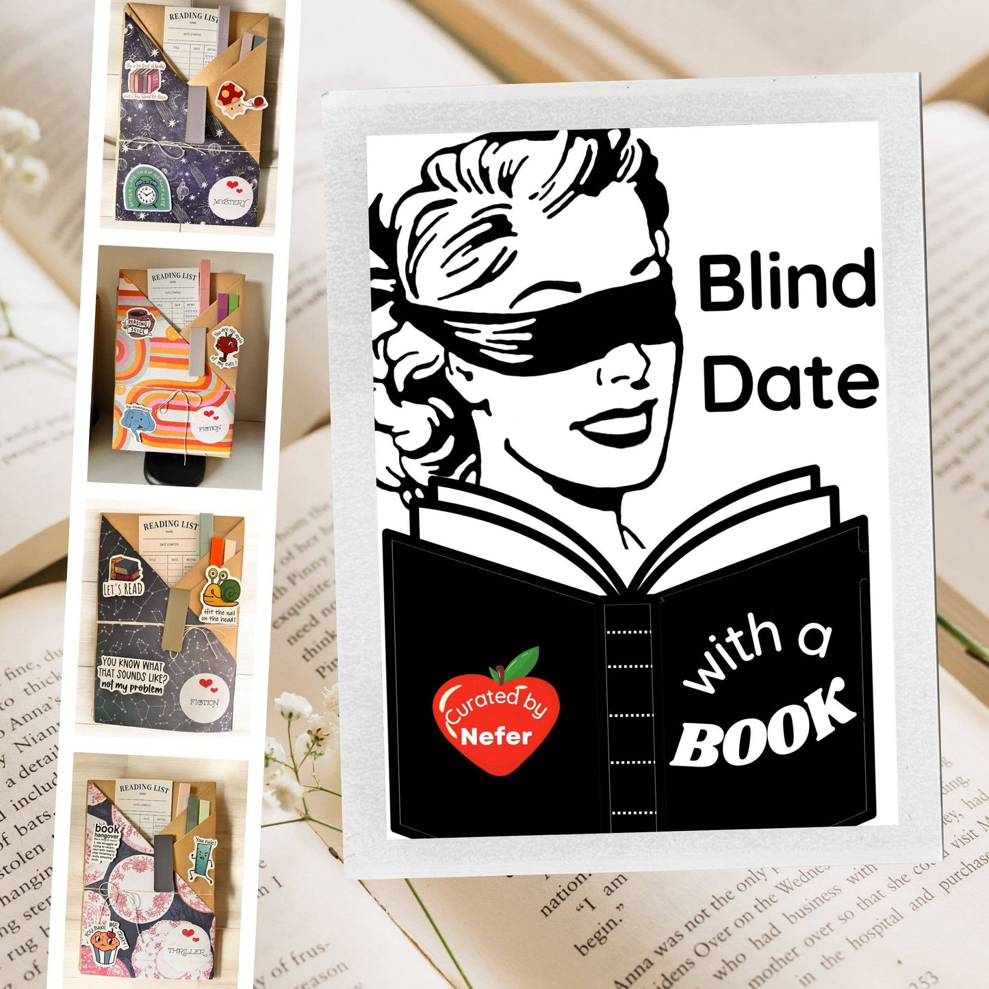 Blind Date with A Book - Hardcover | Bookish Book Club Gifts: Romance